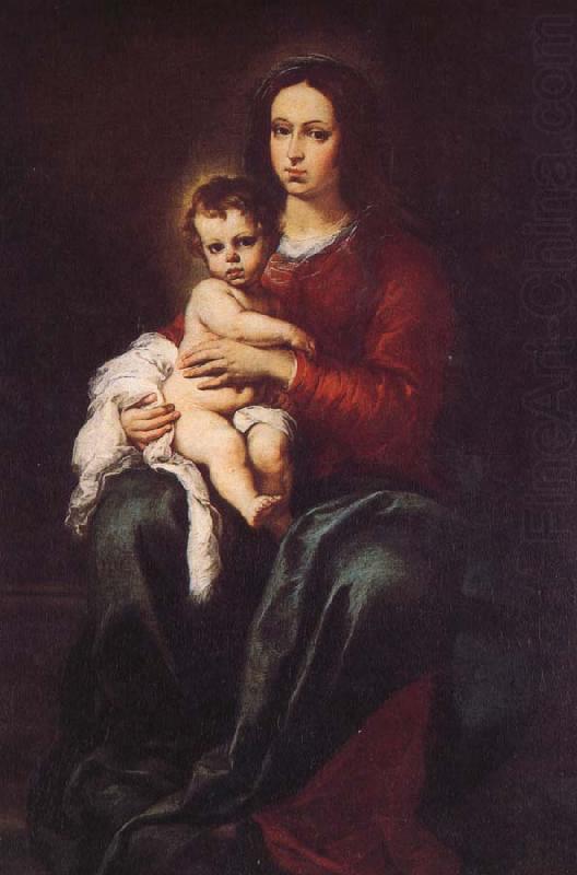 Virgin and the Son, Bartolome Esteban Murillo